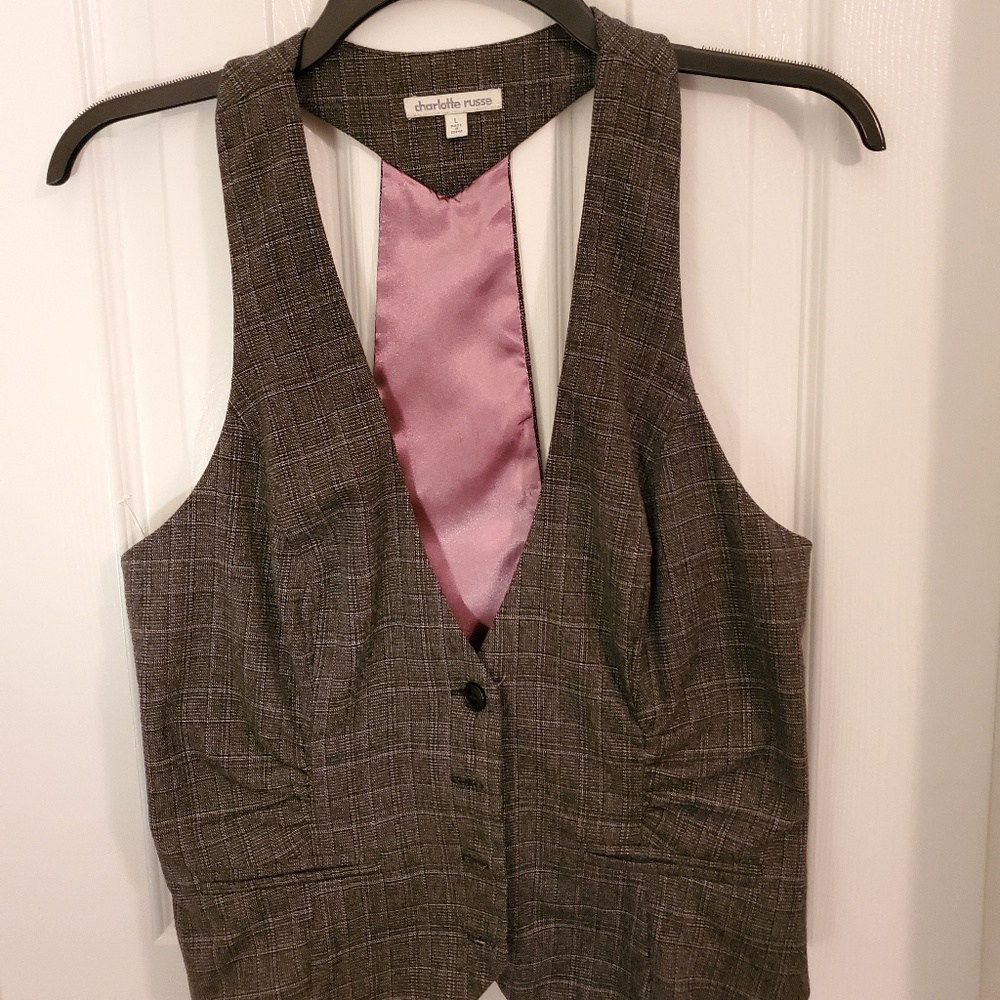 Charlotte Russe woman's dressy vest